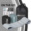 3DActive Fabric Resistance Bands for Legs and Butt. Wide Non-Slip Hip Band Set for Home and Gym Workouts. Exercise Guide and Carry Bag Included - Image 6