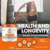 Genius Mushroom - Lions Mane, Cordyceps and Reishi - Immune System Booster & Nootropic Brain Supplement - for Natural Energy, Memory & Liver Support, 90 Veggie Pills - Image 3