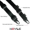 KAYLLE 2-Point Rifle Sling - Premium Shotgun Sling with Upgraded Metal Hook Fits Any Weapon - Durable & Quick Length Adjust - Multi Use for Hunting, Sniper, Shooting & Emergency Situations - Image 2