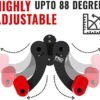PRO BIKE TOOL Bike Wall Mount - Horizontal Indoor Bike Rack for 1 Bicycle - Bike Rack Garage - Safe and Secure Bike Hook for Road, Mountain or Hybrid Bikes - Bike Hanger, Bicycle Storage Wall Mount - Image 8