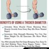 Fat Gripz Pro - The Simple Proven Way to Get Big Biceps & Forearms Fast - At Home Or In The Gym (Winner of 3 Men’s Health Magazine Awards) (2.25” Outer Diameter) - Image 4