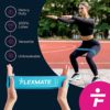 Loop Resistance Bands for Working Out by Flexmate- 5 Resistance Levels Pull Up Assistant Band Set- Latex Fitness Bands for Physical Therapy, Strength, Weightlifting, Crossfit- Workout Guide Included - Image 5