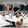 3DActive Fabric Resistance Bands for Legs and Butt. Wide Non-Slip Hip Band Set for Home and Gym Workouts. Exercise Guide and Carry Bag Included - Image 4