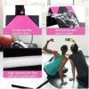 Gymnastics Mat 4x10x2 Gym Mat Exercise Mat Tumbling Mats for Home Gym, Folding Portable 2" Extra Thick Wrestling Mats, Anti-Tear Crash Panel Mat with Carrying Handles for Kids Adults - Image 4