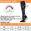 QUXIANG Compression Socks for Women & Men 15-20 mmHg, Best for Medical, Nursing, Running, Athletic, Varicose Veins, Travel - Image 7