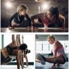 Gymnastics Mat 4x10x2 Gym Mat Exercise Mat Tumbling Mats for Home Gym, Folding Portable 2" Extra Thick Wrestling Mats, Anti-Tear Crash Panel Mat with Carrying Handles for Kids Adults - Image 6