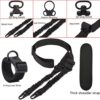 Ratulie 2 Point Sling Tactical Shotgun Sling Quick Adjust QD Rifle Slings with Shoulder Pad QD Sling Swivels Two Point Sling with Fast Adjust Loop for Mlok Rail - Image 5