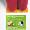 Garden Kneeling Pad Seat Knee Mat Cushion 7 in x 15 in, Assorted Colors, Pack of 4 - Image 4
