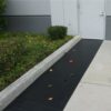 Rubber-Cal - 03_168_W_WR_08 Wide Rib Corrugated Rubber Floor Mat, 3 mm Thick x 4' x 8' Utility Runner, Black - Image 7