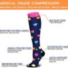 QUXIANG Compression Socks for Women & Men 15-20 mmHg, Best for Medical, Nursing, Running, Athletic, Varicose Veins, Travel - Image 6