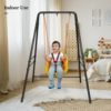 ONCLOUD Upgraded Hammock Chair Stand Metal Swing Stand Frame, Heavy Duty Steel Hammock Stand Only for Porch, Backyard, Indoor or Outdoor, Antique Bronze Finish - Image 7