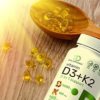 DEAL SUPPLEMENT Vitamin D3 K2 Softgel, 180 Counts, 2-1 Complex, Vitamin D3 5000 IU & Vitamin K2 MK7, Promotes Heart, Bone & Teeth Health - Very Easy to Swallow - Image 5