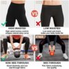3 Pack Leggings for Women High Waisted No See-Through Tummy Control Soft Yoga Pants Womens Workout Athletic Running Leggings - Image 5