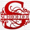 Custom Metal Signs | Metal Name Sign | Metal Wall Art | Split Letter Monogram Wall Decor | Metal Wall Art Last Name Sign | Family Name Sign | Personalized Wedding Gift | Metal Art | Outdoor Metal Sign - Image 7