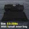 KHTO Sandbags-Heavy Duty Sandbags for Fitness Weighted Power Training-Adjustable Exercise Sandbags Gift Jump Rope& Cooling Towel - Image 3