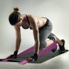 A AZURELIFE Single Resistance Bands, Professional Non-Latex Elastic Exercise Bands, 5 ft. Long Stretch Bands for PT, Yoga, Pilates, Rehab, at-Home or The Gym Workouts - Image 5