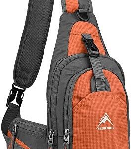 MALEDEN Sling Bag, Shoulder Backpack Chest Pack Causal Crossbody Daypack for Women Men