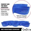 CanDo Multi-Grip 6 Foot Exercise Resistance Band with Hand/Foot Loops for Total Body Workouts, Training, Rehab, Stretching and Therapy - Image 2