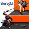 Yes4All Deluxe T-Bar Row Platform – Full 360° Swivel & Easy to Install – Fits 1” Standard and 2” Olympic Bars - Image 6