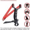NISPOTDOR Professional Slingshot, Hunting Slingshots for Adults, Sling Shot Wrist for Adults, Survival Catapult with 100 Ammo Balls and 3 Rubber Bands - Image 3