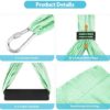 Gonex Aerial Yoga Swing Set, Trapeze Hammock Sling, Antigravity Inversion Ceiling Hanging Include Daisy Chain, Carabiner, Post Guide for Beginners Relax Relieve Back Pain - Image 2