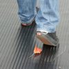 Rubber-Cal - 03_168_W_WR_08 Wide Rib Corrugated Rubber Floor Mat, 3 mm Thick x 4' x 8' Utility Runner, Black - Image 9