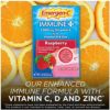 Emergen-C Immune+ 1000mg Vitamin C Powder, with Vitamin D, Zinc, Antioxidants and Electrolytes for Immunity, Immune Support Dietary Supplement, Raspberry Flavor - 30 Count/1 Month Supply - Image 3