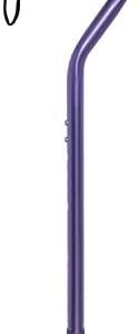 Sky Med Aluminum Lightweight Bariatric Heavy Duty Cane-600lbs Weight Capacity, for Women & Men, 1.3 lbs. Product Weight, Soft Hand Grip, Carrying Strap, Offset Handle