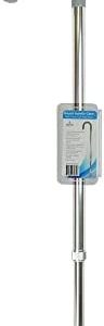 Blue Jay An Elite Healthcare Brand Round Handle Cane with Vinyl Comfort Grip & Silver Contour Handle - 30"-39" Adjustable Cane | Portable Walking Stick with Mobility Aid
