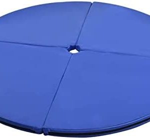 Foldable Pole Dance Crash Mat Round Portable Fitness Pole Dancing Safety Mat