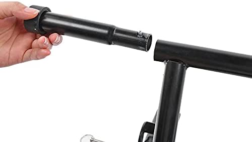 Okuyonic Stand Yoga Chair, Yoga Headstand Stool Wood and PU Pads Yoga Inversion Training Bench Metal Frame for Home Fitness