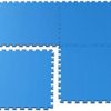 4-Pack of Interlocking EVA Foam Floor Tiles with Border Pieces - Great for Use as a Play Mat or Home Exercise Flooring by Stalwart - Image 3