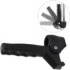 Teror Walking Cane Handle, Universal Walking Stick Auxiliary Handle Replacement Prevent Slipping Portable Cane Assist Handle for Elderly - Image 4