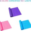 AlyBoto Resistance Band Set 3 Pack Professional Latex Exercise Stretch Bands for Home Workout, Recovery, Physical Therapy,Rehab,Fitness,Strength Training, Yoga, Pilates - Image 2