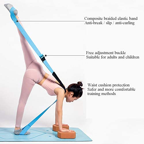 Leg Stretch Band,Yoga Strap Stretching Bands,Improve Leg Stretching Foot Stretcher Band,Perfect Home Equipment for Ballet Dance,Gymnastic Training Stretching Strap - Image 5