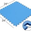 4-Pack of Interlocking EVA Foam Floor Tiles with Border Pieces - Great for Use as a Play Mat or Home Exercise Flooring by Stalwart - Image 2