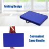 GYMAX Exercise Mat, 2' x 6' Bi-Fold with Carry Handles, Thick Home Workout Floor Mat for Gymnastics, Tumbling, Yoga, MMA, Wrestling … - Image 4