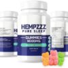 HempZZZ Gummies 9000 - Hemp Sleep Gummies for Deep Sleep with Melatonin and Theanine - Relaxation, Pain and Sleep - 9000 MG Hemp Extract Gummy Bears - Image 5