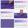 BLKMTY Gymnastics Mat Incline Mats 48"x24" Tumbling Mat Kids Climbing Mat Folding Tumbling Wedge Mats Gym Cheese Mats for Gymnastics Exercise Mat Yoga Mat for Kids Play Home Exercise Aerobics - Image 5