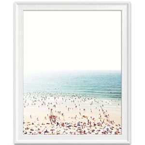 Beach from Above Aerial Shot of Ocean Nautical Photography Print, Unframed, Coastal Home and Wall Decor, All Sizes