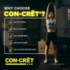 ProMera Sports CON-CRET Patented Creatine HCl Powder, Limited Edition Hibiscus Flavor, Stimulant-Free Workout Supplement for Energy, Strength, and Endurance, 64 Servings - Image 4