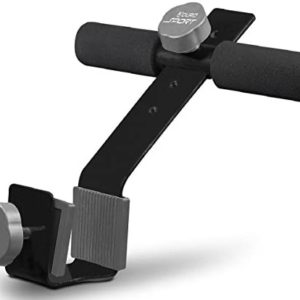 Aduro Sport Doorway Sit-Up Exercise Bar, Adjustable Reinforced Steel with Padded Ankle Bar, Perfect for Home Work or Travel - Fits Any Door