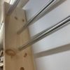 Wooden Swedish Ladder Bar System Stall Bars Vertical,for Exercises and Fun. Personal Fitness Station or Kids Fun Station 80" (Cherry) - Image 6