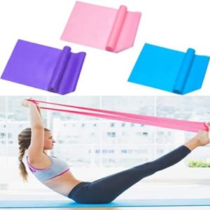 AlyBoto Resistance Band Set 3 Pack Professional Latex Exercise Stretch Bands for Home Workout, Recovery, Physical Therapy,Rehab,Fitness,Strength Training, Yoga, Pilates