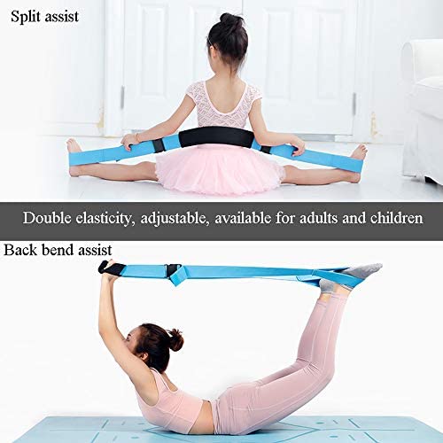 Leg Stretch Band,Yoga Strap Stretching Bands,Improve Leg Stretching Foot Stretcher Band,Perfect Home Equipment for Ballet Dance,Gymnastic Training Stretching Strap - Image 4