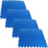 4-Pack of Interlocking EVA Foam Floor Tiles with Border Pieces - Great for Use as a Play Mat or Home Exercise Flooring by Stalwart - Image 5