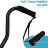 AOHHL Quad Walking Cane Foldable Adjustable Portable Stick Men & Women and Seniors - Lightweight & Sturdy with 4-Pronged Base for Extra Stability Balance,Self Standing Gifts for mom Dad - Image 5