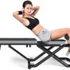 ATAAY Inversion Table,Multifunctional Fitness Bench Foldable Fitness Handstand Machine Home Fitness Equipment,Promote Blood Circulation,Body Building - Image 4