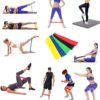 Resistance Fitness Bands, Unisex Pedal Resistance Band, Resistance Bands, Resistance Band, Ideal for Home Fitness, Stretching, Strength Training, Physical Therapy, Pilates Flexbands(Yellow) - Image 3