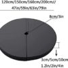 Foldable Pole Dance Crash Mat Round Portable Fitness Pole Dancing Safety Mat - Image 5